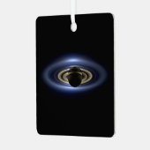 Ornement En Métal Saturne Éclipse le Soleil de Cassini Orbiter (Avant gauche)