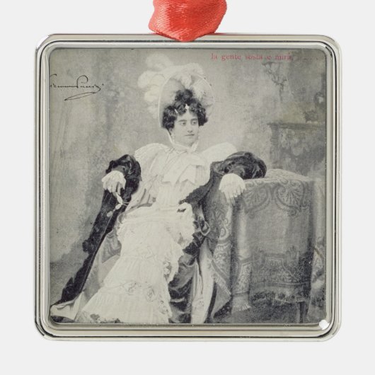 Ornement En Métal Scène de l'acte II La Boheme d'opéra ' (Devant)