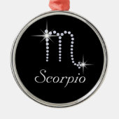 Ornement En Métal Scorpion diamant brillant (Devant)