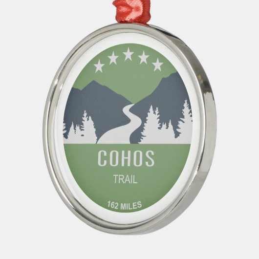 Ornement En Métal Sentier Cohos New Hampshire (Gauche)
