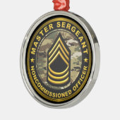 Ornement En Métal Sergent maître Noël (Gauche)