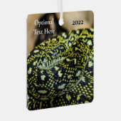 Ornement En Métal Serpent Python de Tapis Jungle (Avant droite)