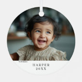 Ornement En Métal Sesame Street Character Faces Pattern (Verso)