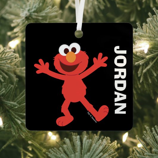 Ornement En Métal Sesame Street | Personalized Elmo (Insitu)