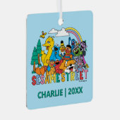 Ornement En Métal Sesame Street | Rainbow Wave (Avant droite)