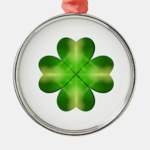 Ornement En Métal Shamrock de la Saint-Patrick