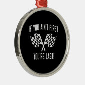 Ornement En Métal Si vous n'êtes pas des premiers vous êtes durez ! (Droite)