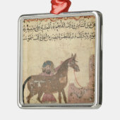 Ornement En Métal S'inquiétant du cheval, illustration (Gauche)