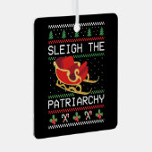 Ornement En Métal Sleigh The Patriarchy I (Avant droite)