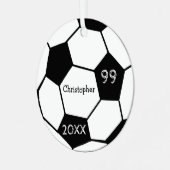 Ornement En Métal Soccer (Avant gauche)