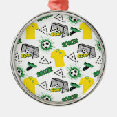 Ornement En Métal Soccer Lover Christmas Ornament Keepsake (Devant)