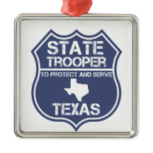 Soldat de la cavalerie d'état du Texas à protéger
