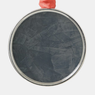 Ornement En Métal Solid Gray