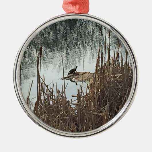 Ornement En Métal Solstice d'hiver (Devant)