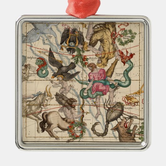 Ornement En Métal Solstice d'hiver (Devant)