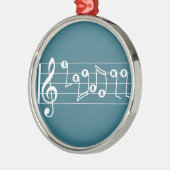 Ornement En Métal Soprano Chanteur Ornament musical (Gauche)