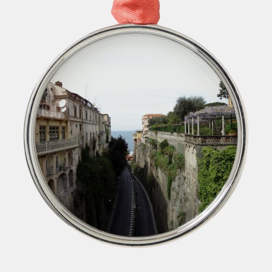 Ornement En Métal Sorrente, Italie (Devant)