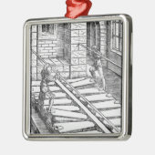 Ornement En Métal Soufflets et ventilateurs d'organe (Gauche)