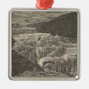 Ornement En Métal Sources thermales Mammoth