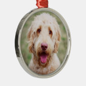 Ornement En Métal Souriant d'endoodle doré (Droite)