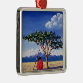 Ornement En Métal Sous l'arbre 1991 d'acacia (Droite)