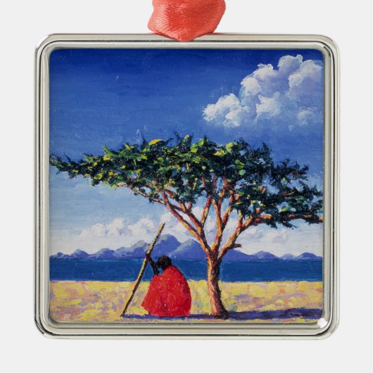 Ornement En Métal Sous l'arbre 1991 d'acacia (Devant)