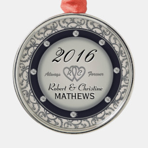 Ornement En Métal Souvenir d'amour