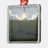 Ornement En Métal Space Shuttle Atlantis lève sur 13 (Gauche)