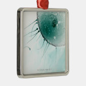 Ornement En Métal Sperme fertilisant un ovule (Droite)