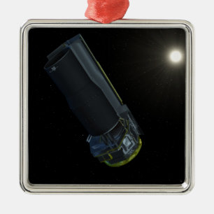 Ornement En Métal Spitzer vu en lumière visible