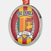 Ornement En Métal Sri Lanka (Gauche)