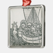 Ornement En Métal St Brendan et la sirène (Gauche)