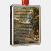 Ornement En Métal St Francis d'Assisi et du pont en arc-en-ciel (Droite)