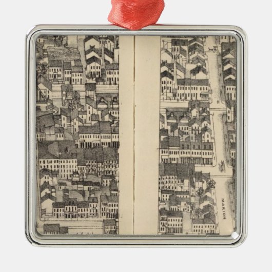 Ornement En Métal St Louis, Missouri 12 (Devant)