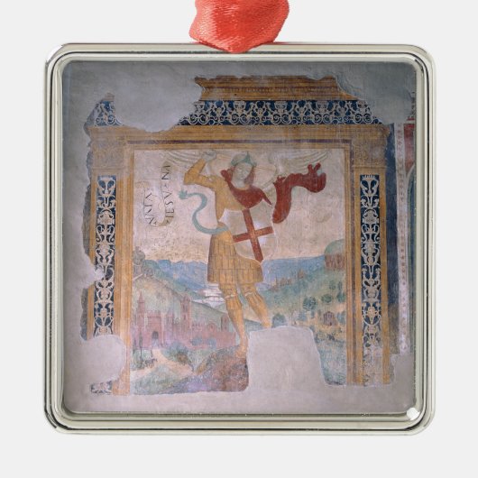 Ornement En Métal St Michael (fresque) (Devant)