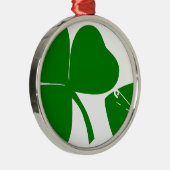 Ornement En Métal St Patrick's Day - Obtenez Lucky 3 + 1 feuilles = (Droite)