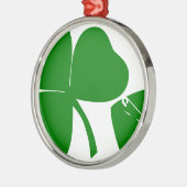 Ornement En Métal St Patrick's Day - Obtenez Lucky 3 + 1 feuilles = (Gauche)