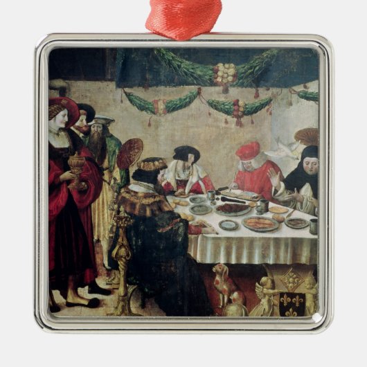 Ornement En Métal St Thomas Aquinas et Louis IX (Devant)