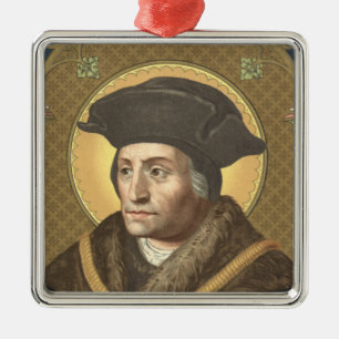 Ornement En Métal St. Thomas More (SAU 026) Premium Square