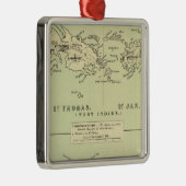 Ornement En Métal St Thomas, St Jan, St Crook (Droite)