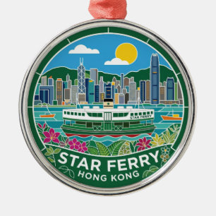 Ornement En Métal Star Ferry Hong Kong
