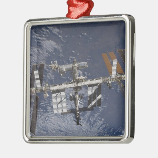 Ornement En Métal Station spatiale internationale en orbite (Gauche)