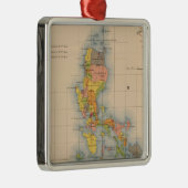 Ornement En Métal Stations météo Sismique No 5 (Droite)