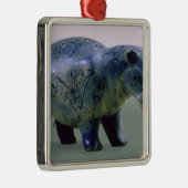 Ornement En Métal Statuette d'un hippopotame (Droite)