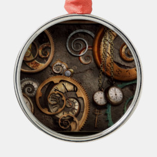 Ornement En Métal Steampunk - Abstrait - Le temps est compliqué