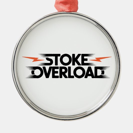 Ornement En Métal Stoke Overload Lightning (Devant)