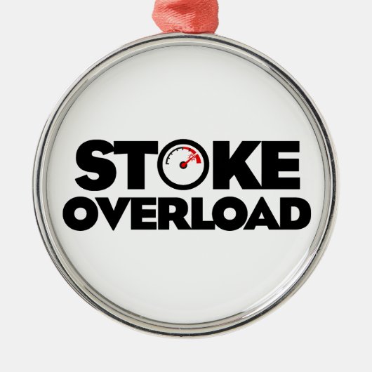 Ornement En Métal Stoke Overload Meter (Devant)