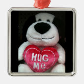 ORNEMENT EN MÉTAL STUFFED DOG DIT "HUG ME" ORNAMENT (Devant)