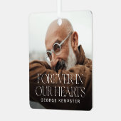 Ornement En Métal Stylish Letting Forever in our Hearts' Memorial (Avant gauche)