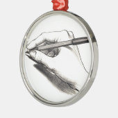 Ornement En Métal Stylo (Gauche)